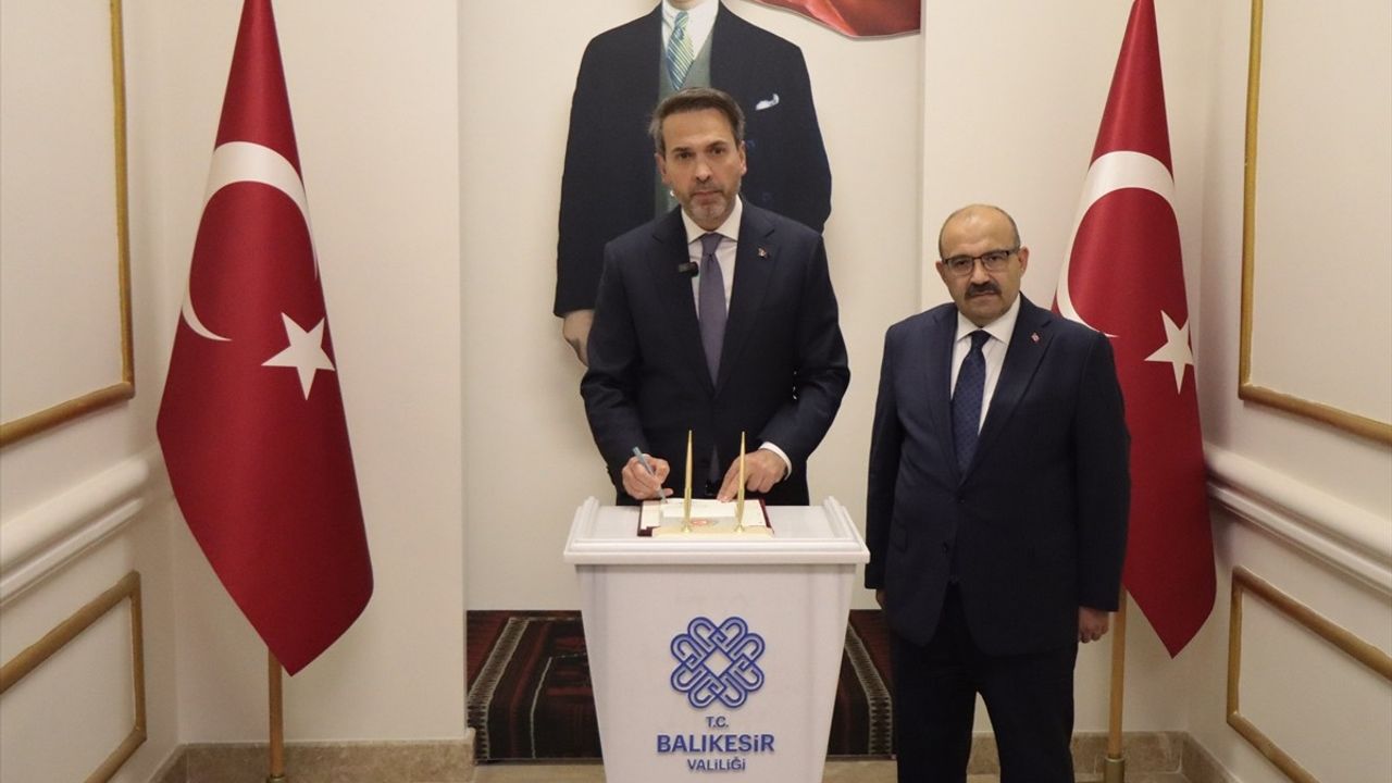 Enerji ve Tabii Kaynaklar Bakanı Bayraktar'ın Balıkesir Ziyareti