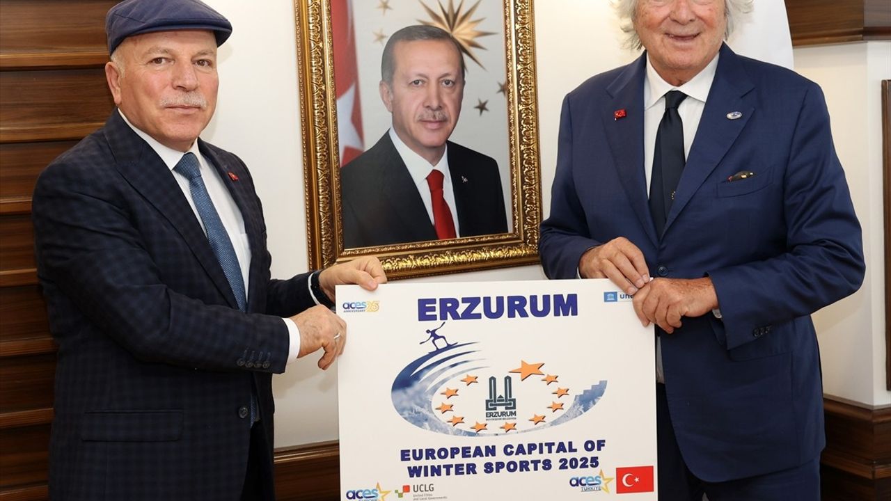 Erzurum, 2025 Avrupa Kış Sporları Başkenti Seçildi