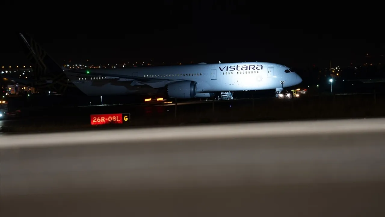 Erzurum'da Zorunlu İniş Yapan Uçaktaki Bomba İhbarı Asılsız Çıktı