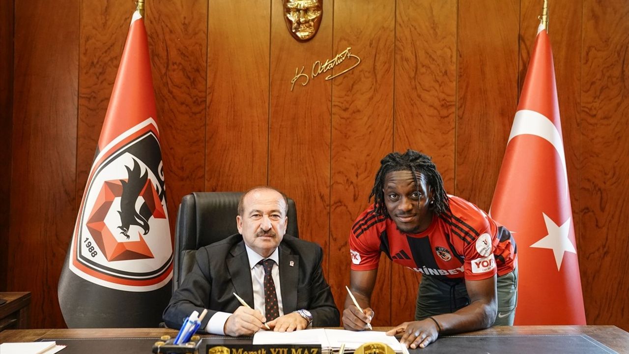 Gaziantep FK, Christopher Lungoyi'yi Transfer Etti