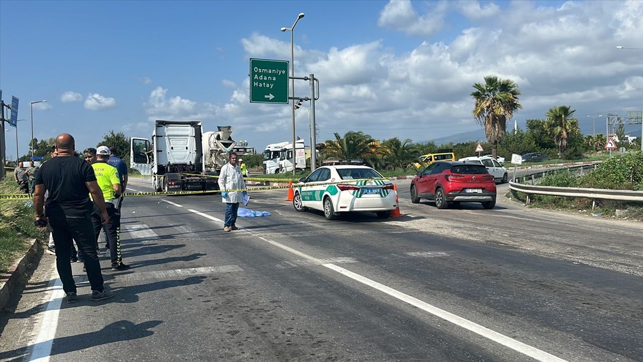 Hatay'da Tır Kazasında 4 Yaşındaki Çocuk Hayatını Kaybetti