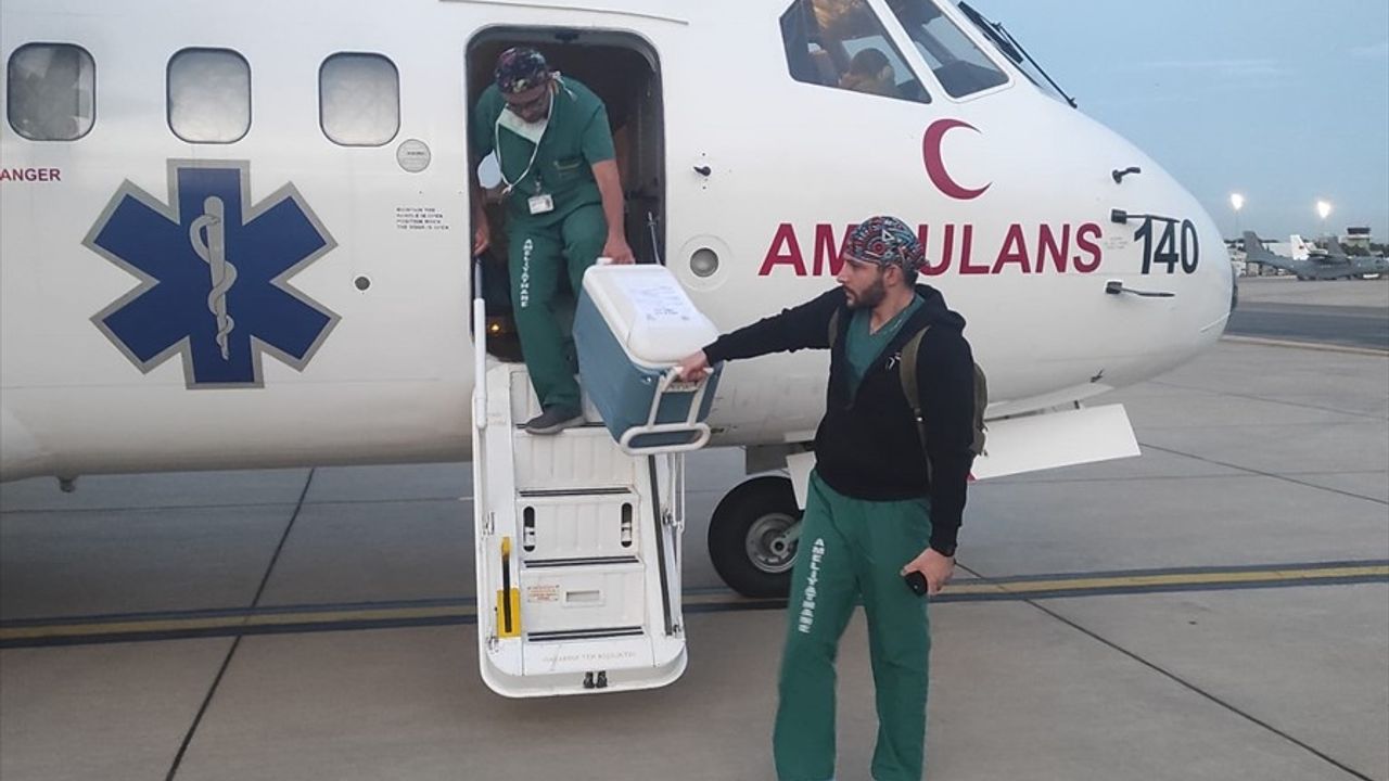 Hava Kuvvetleri Acil Organ Nakli İçin Havalandı