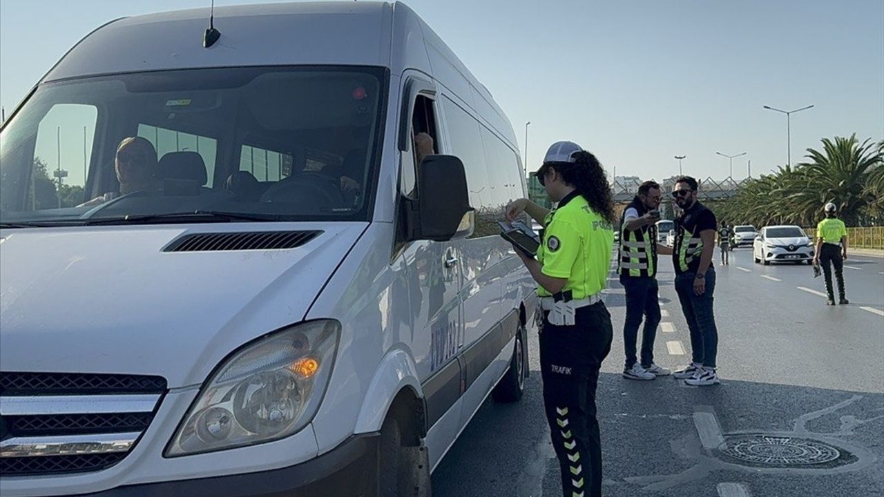 İstanbul'da Okul Servislerine Yoğun Denetim