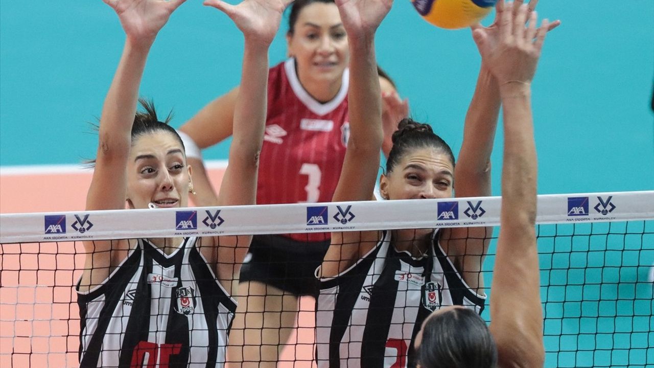 Kadınlar AXA Sigorta Kupa Voley: Beşiktaş Fark Yaratıyor