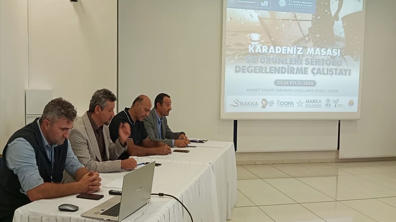 Karadeniz'de Su Ürünleri Geleceği İçin Çalıştay Düzenlendi