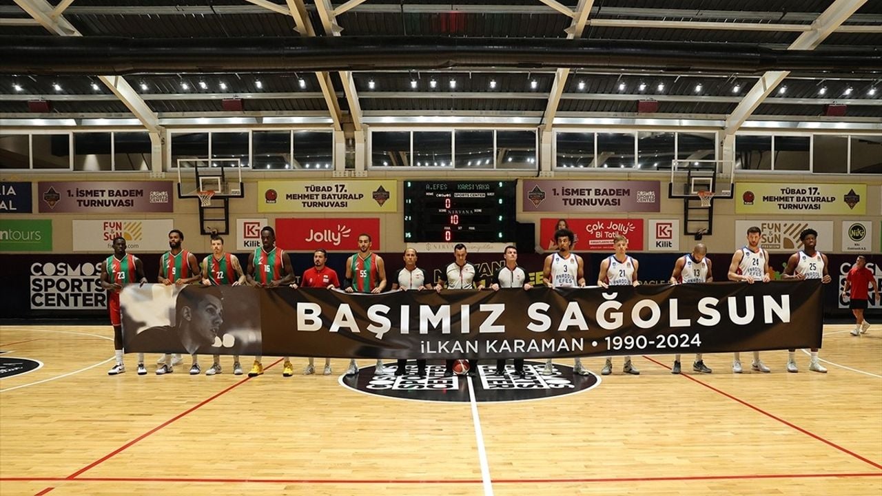 Karşıyaka, 17. TÜBAD Mehmet Baturalp Turnuvası'nda Anadolu Efes'i Yendi