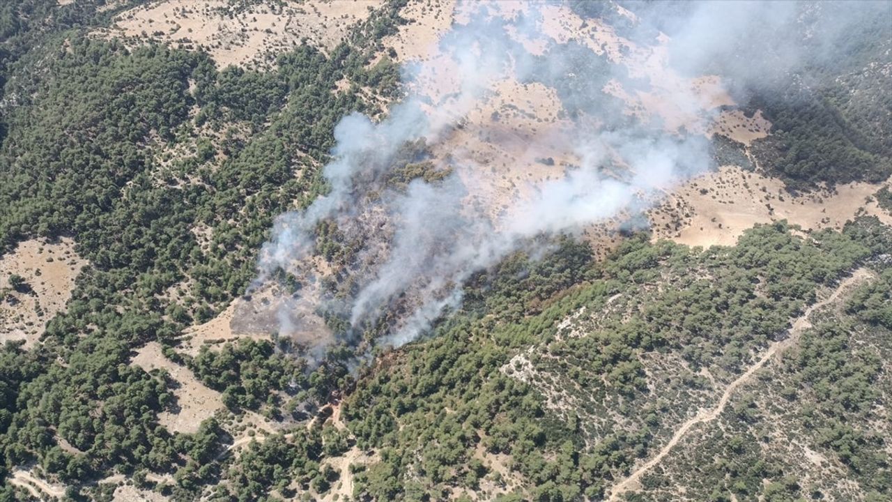 Kaş'ta Orman Yangınına Hızlı Müdahale