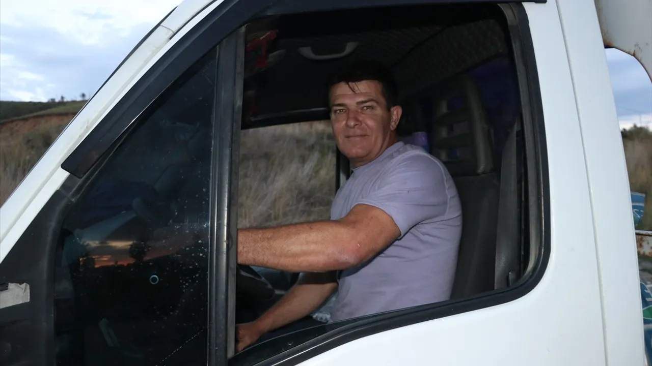 Kastamonu'da Arızalanan İki Çekici Sosyal Medyada Olay Oldu