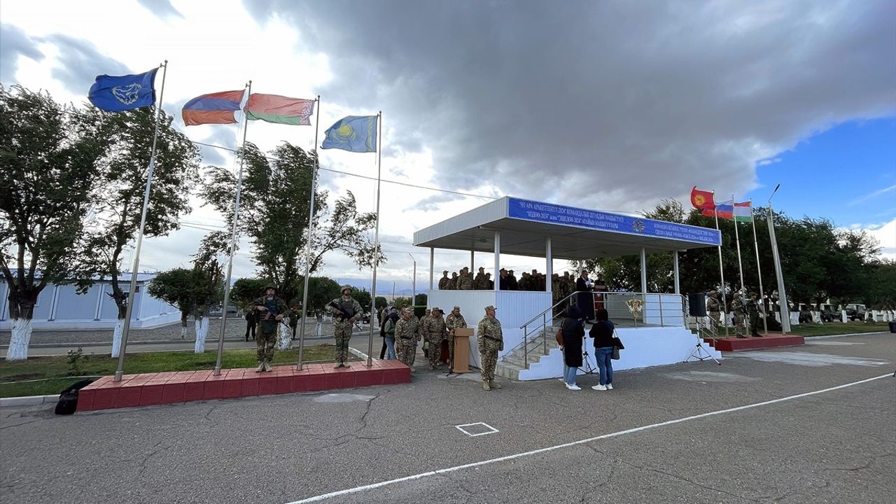 Kırgızistan'da KGAÖ Tatbikatları Başladı