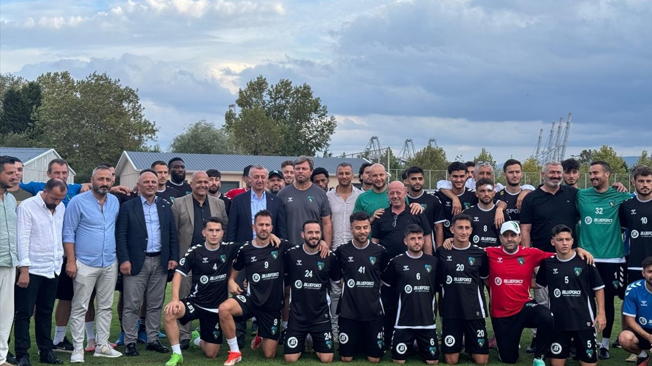 Kocaelispor Hazırlıklarını Sürdürüyor: Çorum FK Maçı Öncesi İyi Hisler