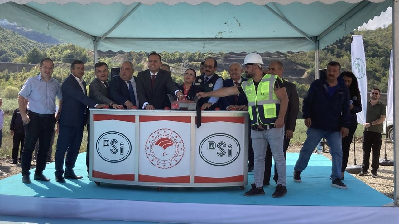 Kozcağız Barajı'nın Su Tutma Töreni Gerçekleşti