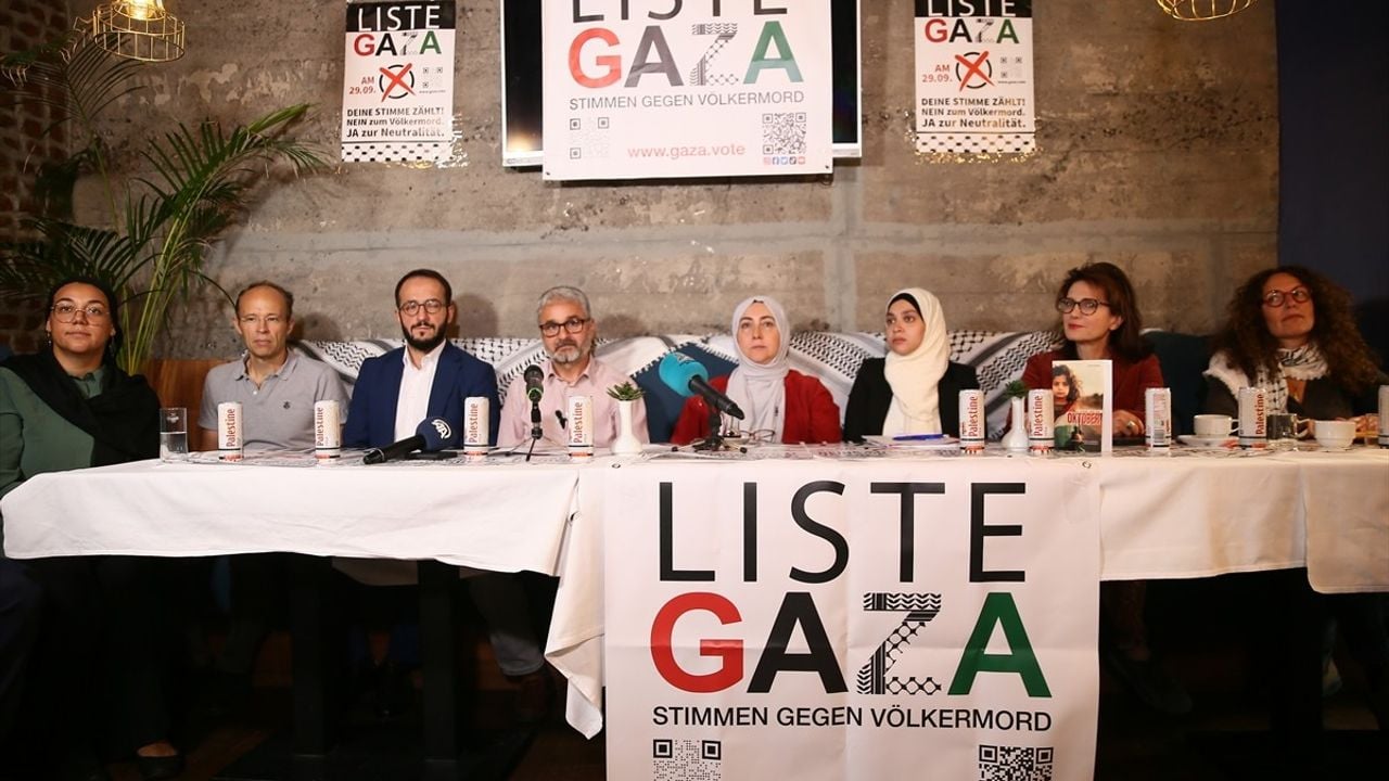 Liste Gaza'nın Adayları Avusturya'da Tanıtıldı