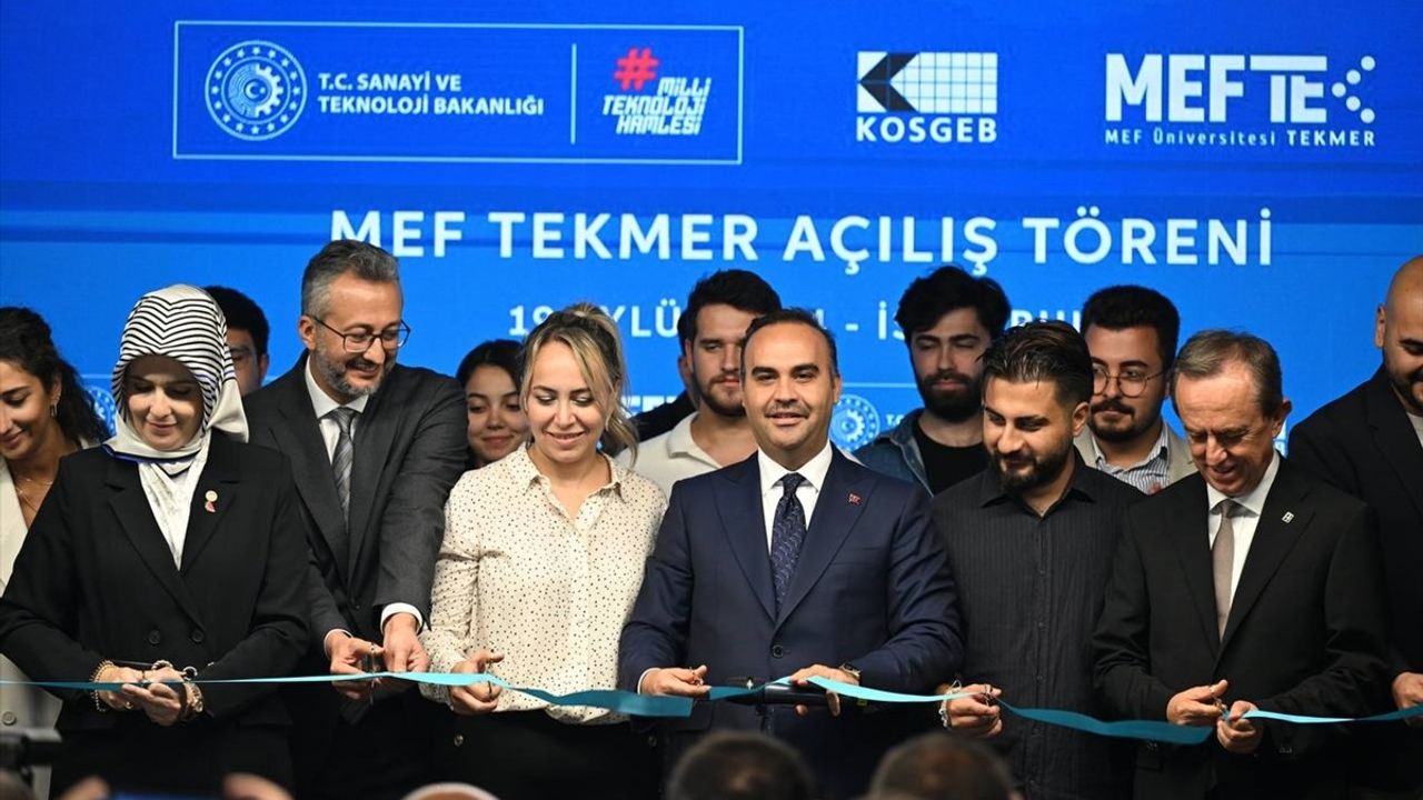 MEF TEKMER Açılışında Teknoloji Dönüşümü Vurgusu