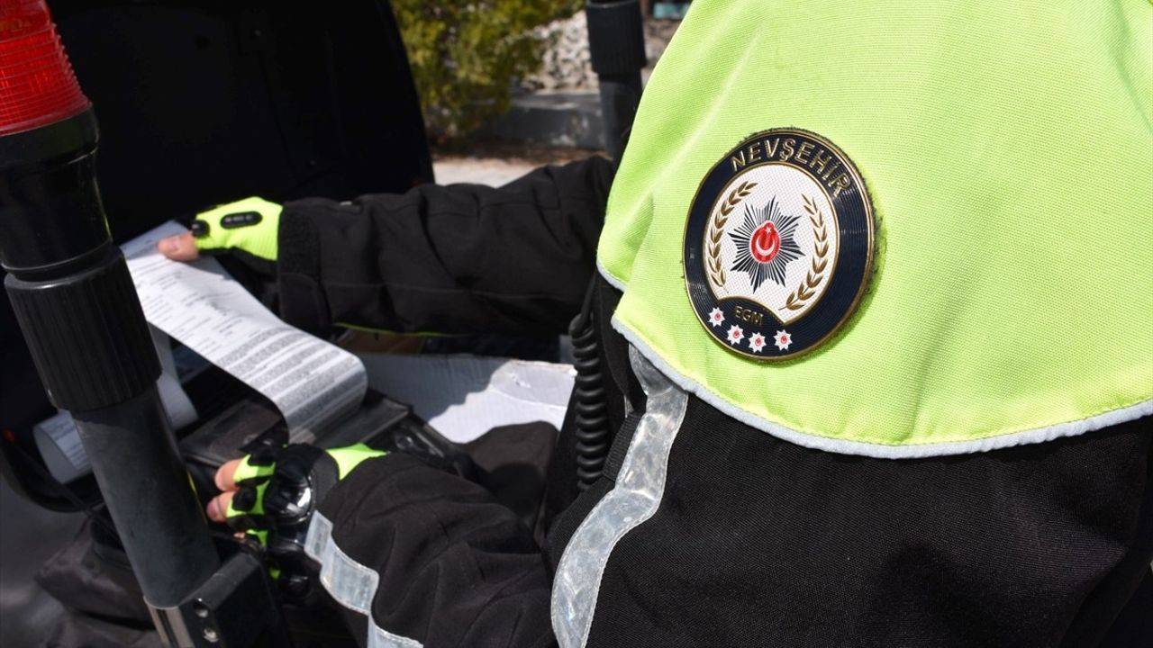 Nevşehir'de Drift Yapan Sürücüye Rekor Ceza