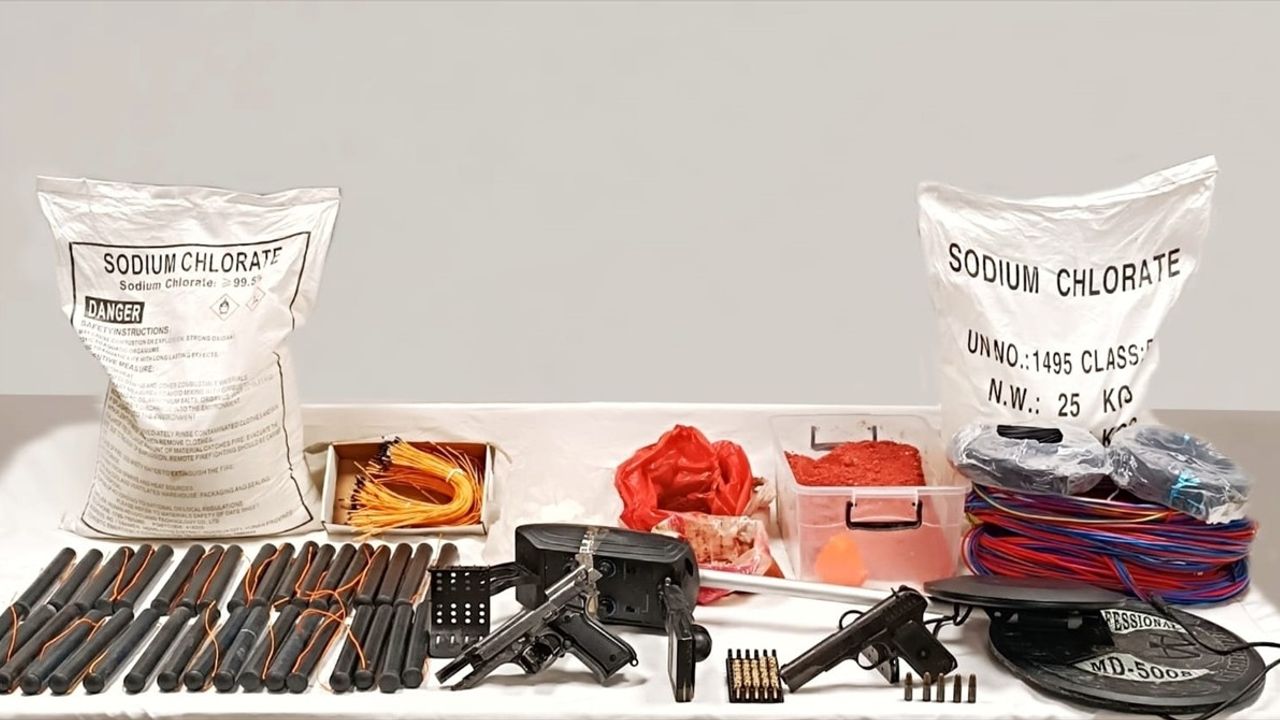 Ordu'da Patlayıcı Malzemeler Ele Geçirildi