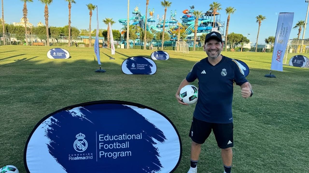 Real Madrid, Antalya'da Genç Yetenekler Yetiştiriyor