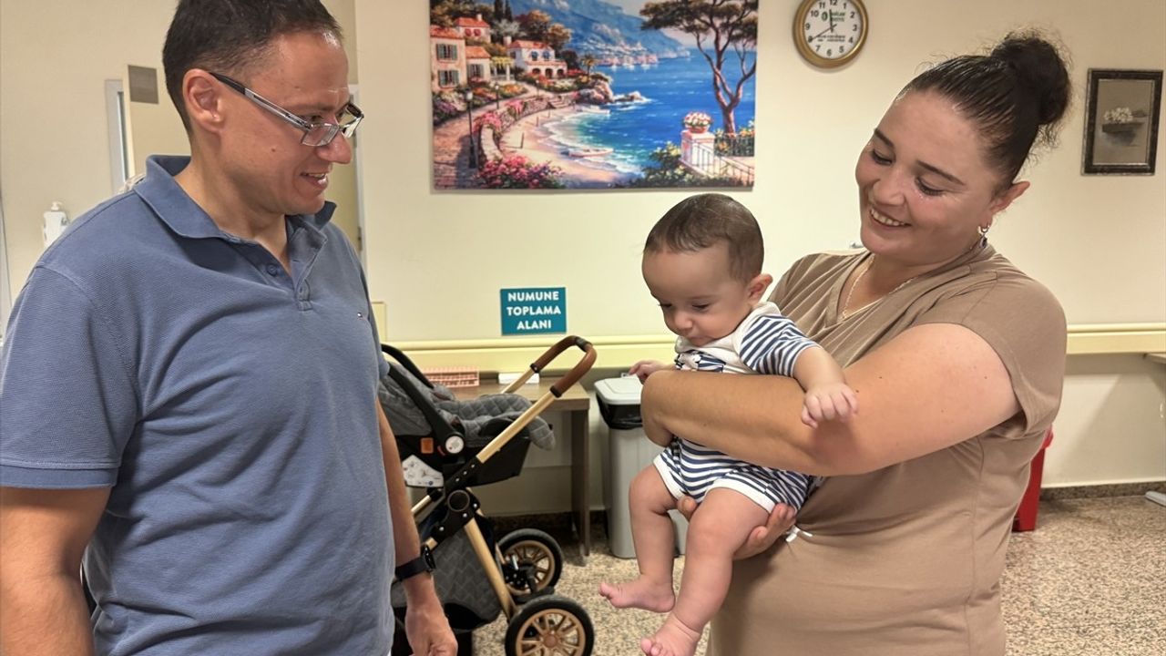 Rüzgar Berkan, Anne Karnında Geçirdiği Ameliyatla Sağlıklı Doğdu