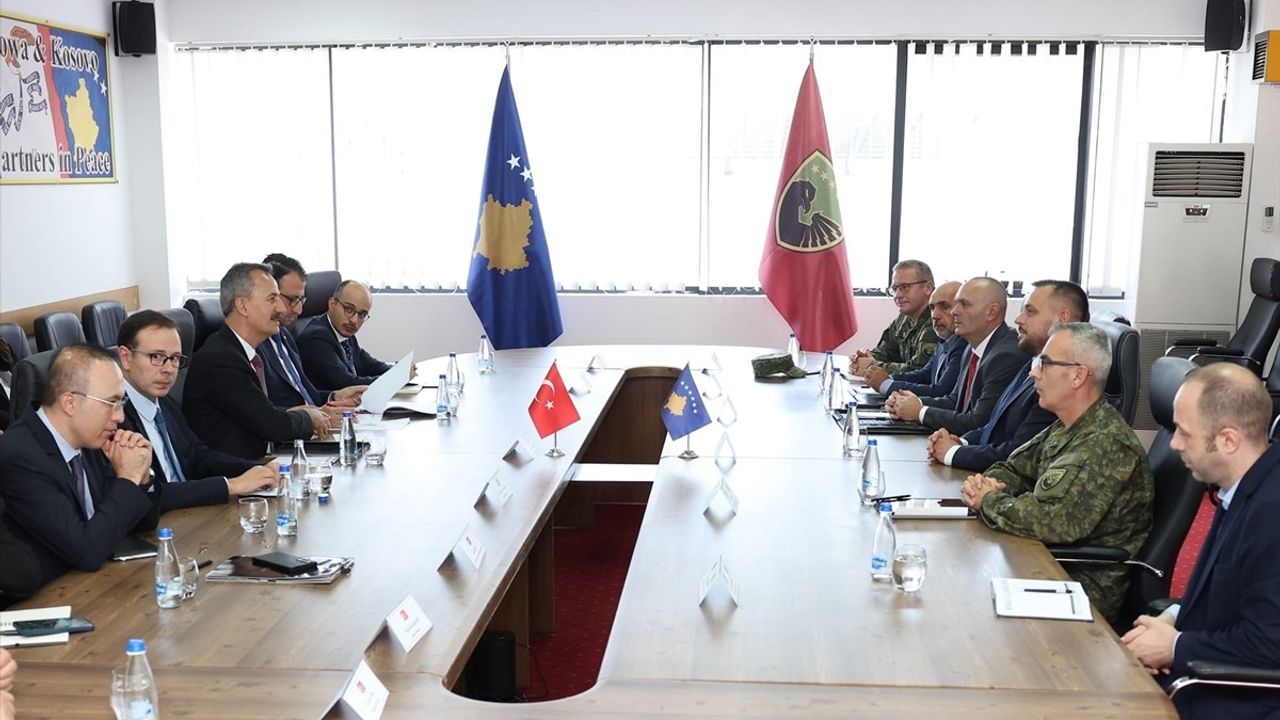 Savunma Sanayii Başkanı Haluk Görgün'ün Kosova Ziyareti