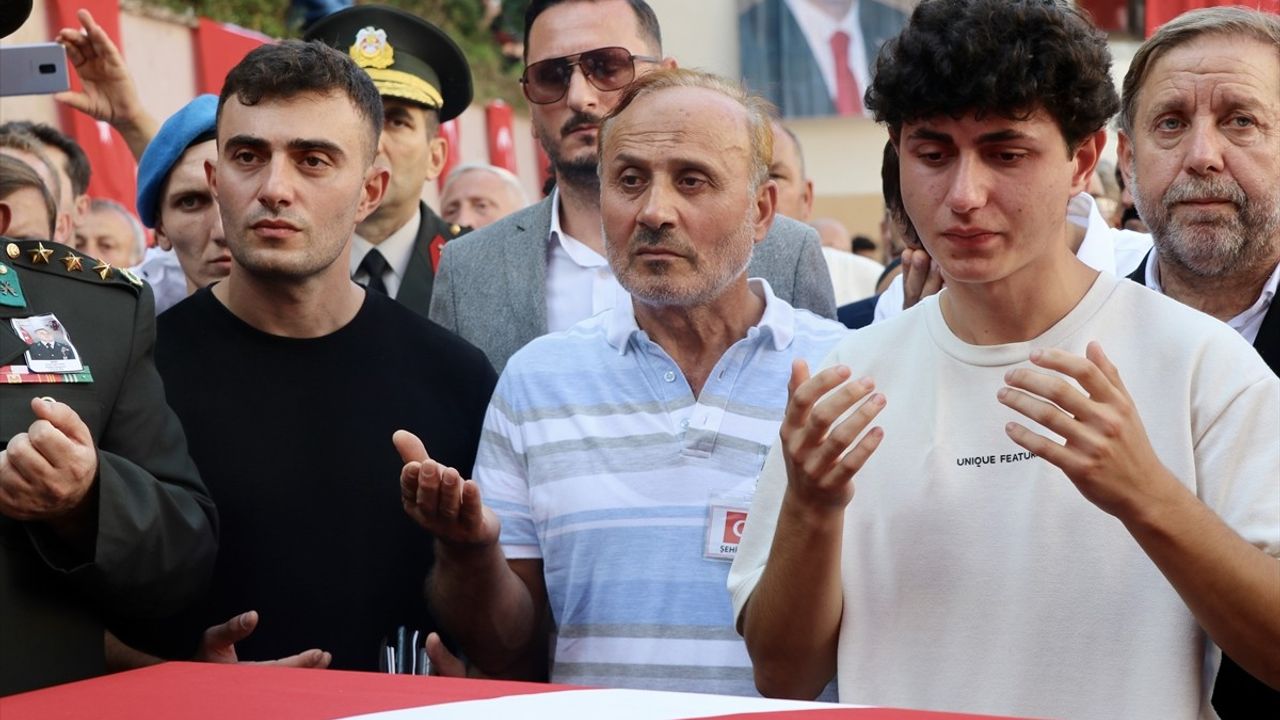 Şehit Piyade Üsteğmen Ömer Fatih Ayar, Trabzon'da Uğurlandı