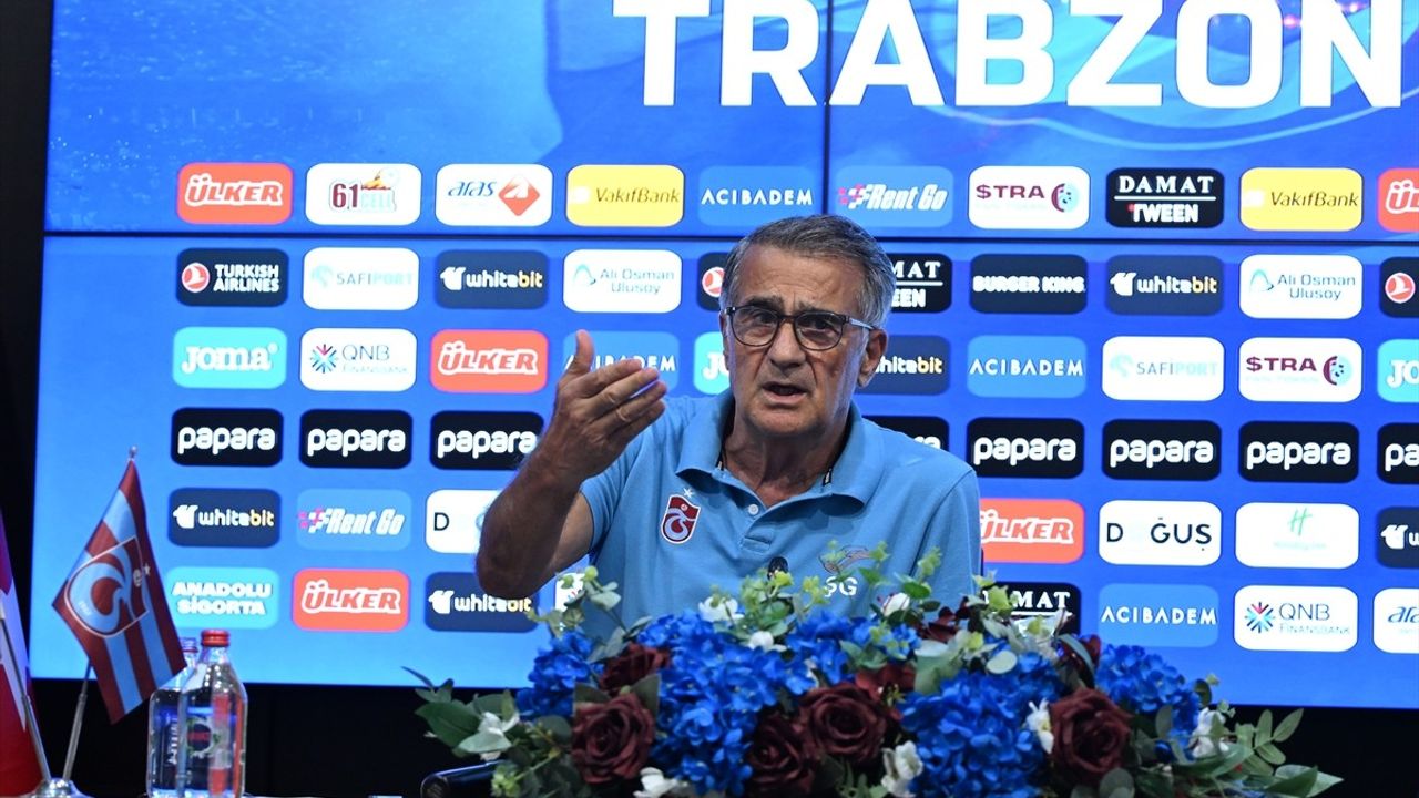 Şenol Güneş, Trabzonspor'un Olumsuz Sürecini Değerlendirdi