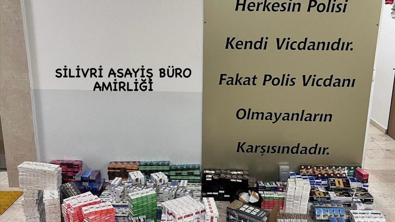 Silivri'de Uyuşturucu ve Kaçak Sigara Operasyonları: 6 Tutuklama