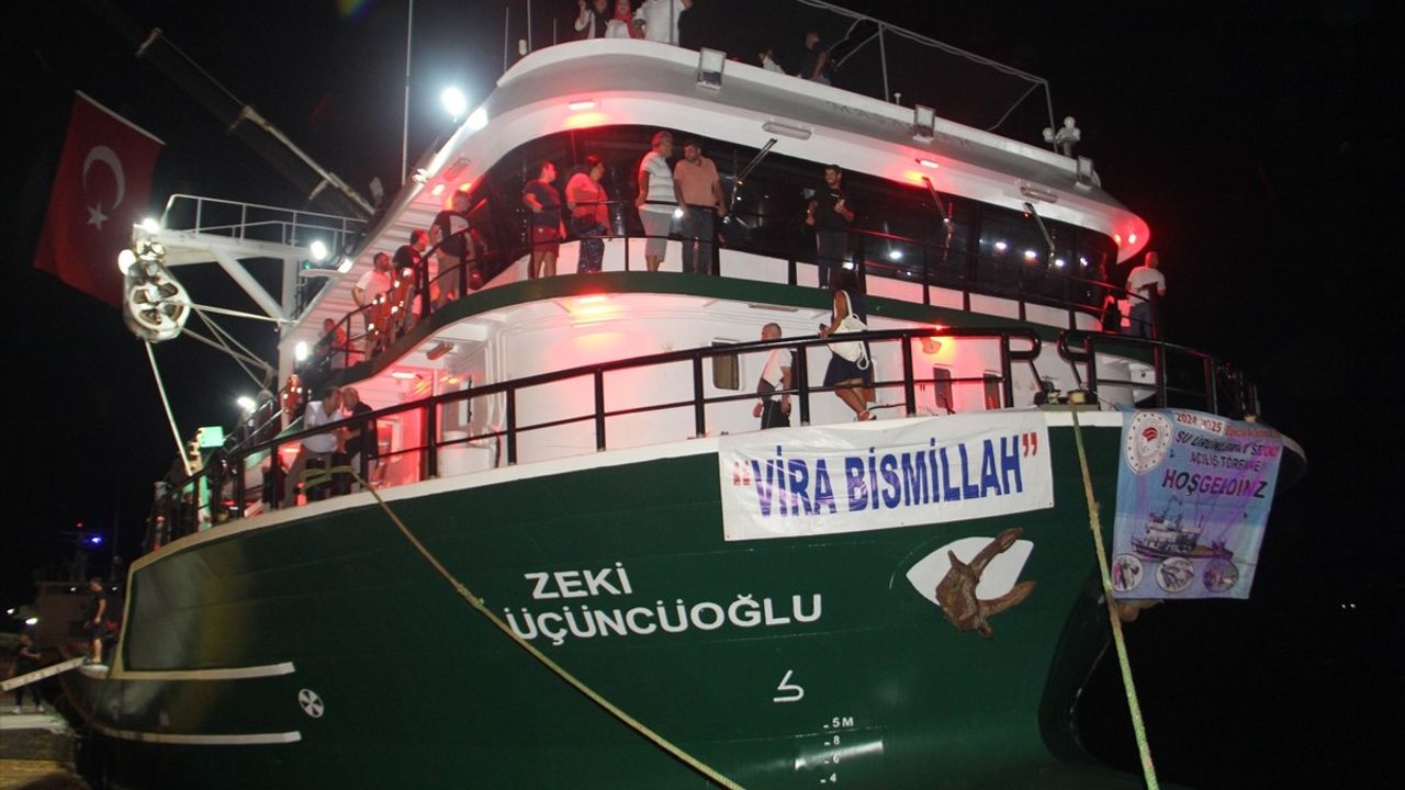 Sinop'ta Balıkçılık Sezonu Açıldı