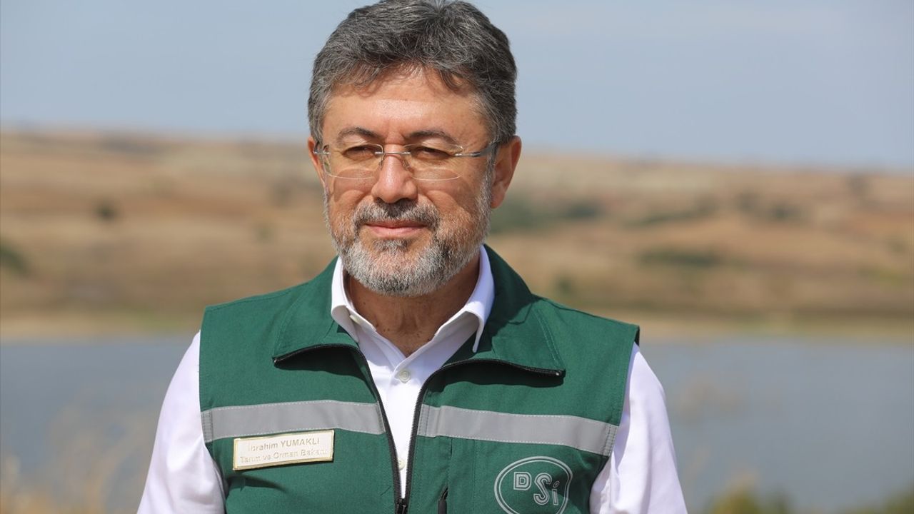 Tarım ve Orman Bakanı Yumaklı, Edirne'deki Sulama Yatırımlarını İnceledi