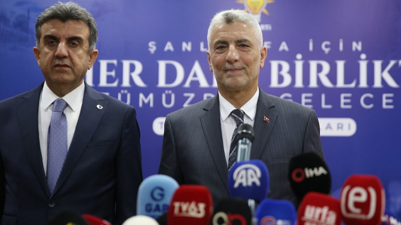 Ticaret Bakanı Bolat, Şanlıurfa'da Gümrük Kapıları Açılışı ve İhracat Destekleri Hakkında Bilgilendirme Yaptı