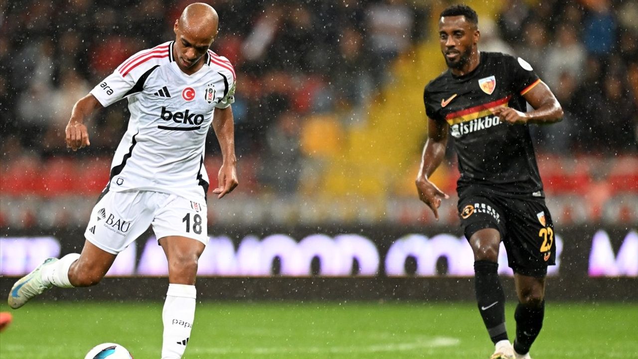 Trendyol Süper Lig: Bellona Kayserispor ve Beşiktaş İlk Yarıda Berabere Kaldı