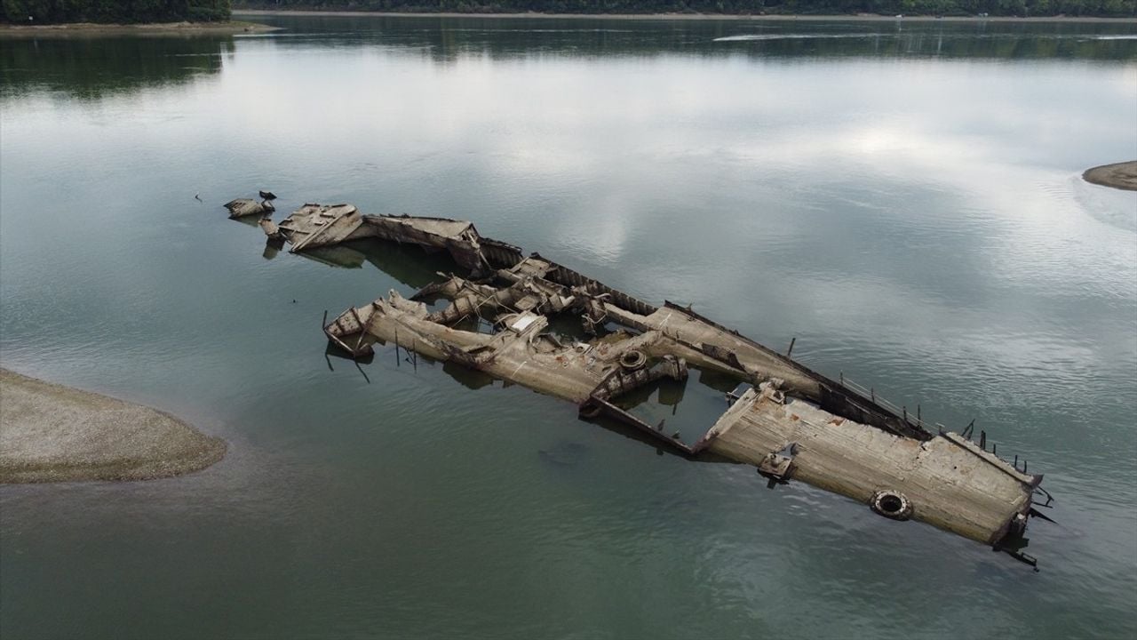 Tuna Nehri'nde İkinci Dünya Savaşı'na Ait Alman Savaş Gemisi Bulundu