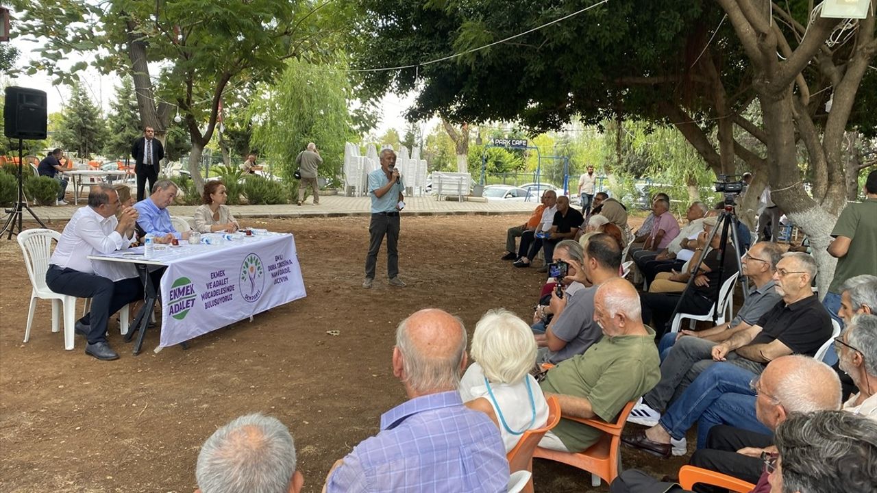 Tuncer Bakırhan, Mersin'de Esnaf ve Vatandaşlarla Bir Araya Geldi