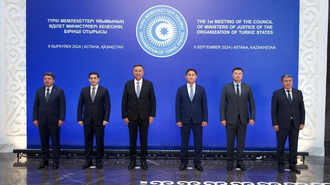 Türk Devletleri Teşkilatı Adalet Bakanları İlk Toplantısı Kazakistan'da Gerçekleştirildi