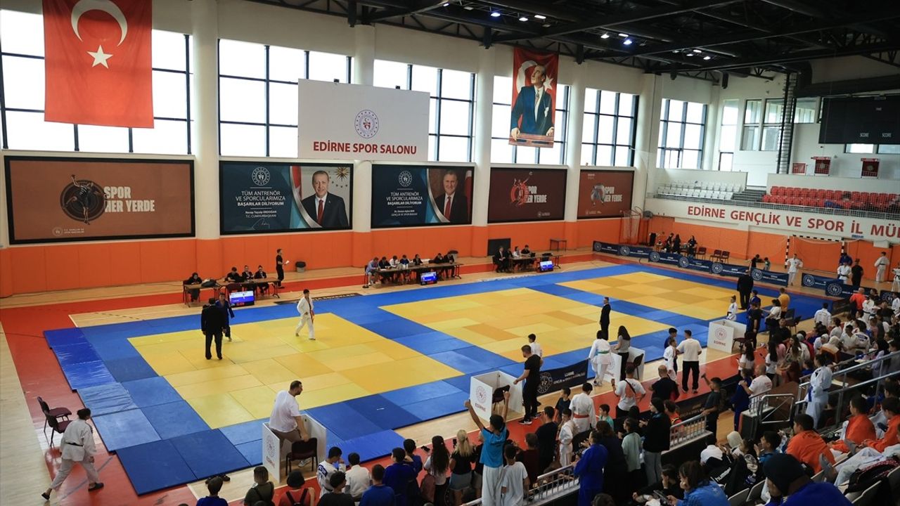 Uluslararası Edirne Judo Turnuvası Tamamlandı