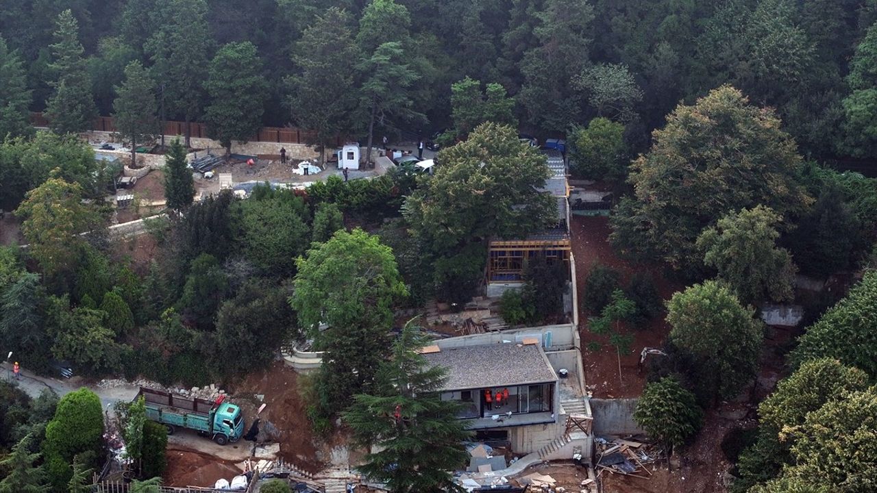 Vaniköy'de İzinsiz İnşaatlar Yıkılıyor