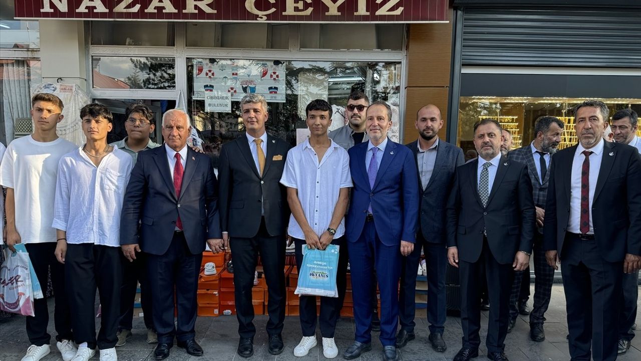 Yeniden Refah Partisi Genel Başkanı Kahramanmaraş'ta Ziyaretler Gerçekleştirdi