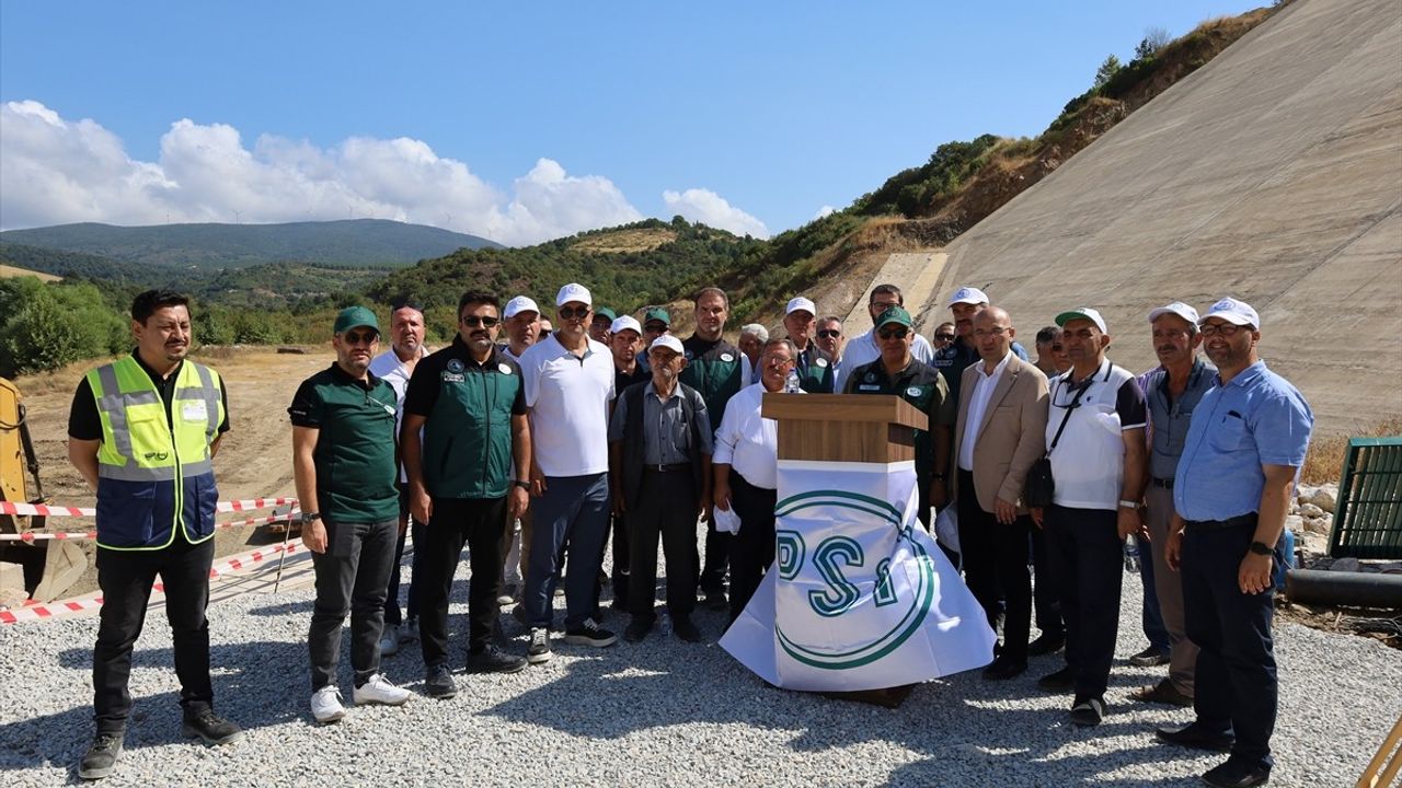 Yeşildere Barajı Su Tutma İşlemi Tamamlandı