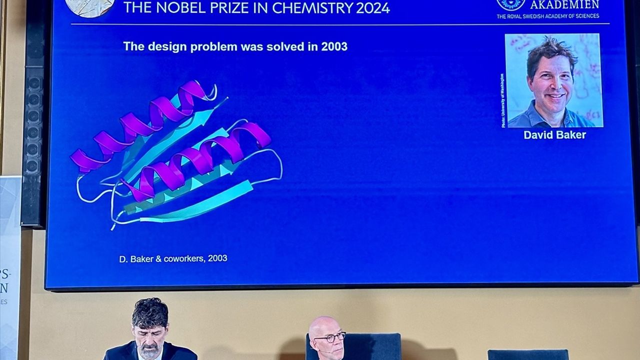 2024 Nobel Kimya Ödülü Sahipleri Açıklandı