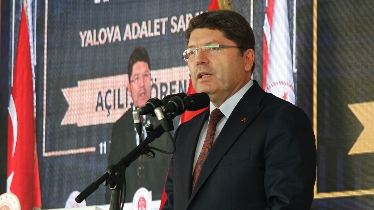Adalet Bakanı Tunç Yalova'da Önemli Açıklamalarda Bulundu