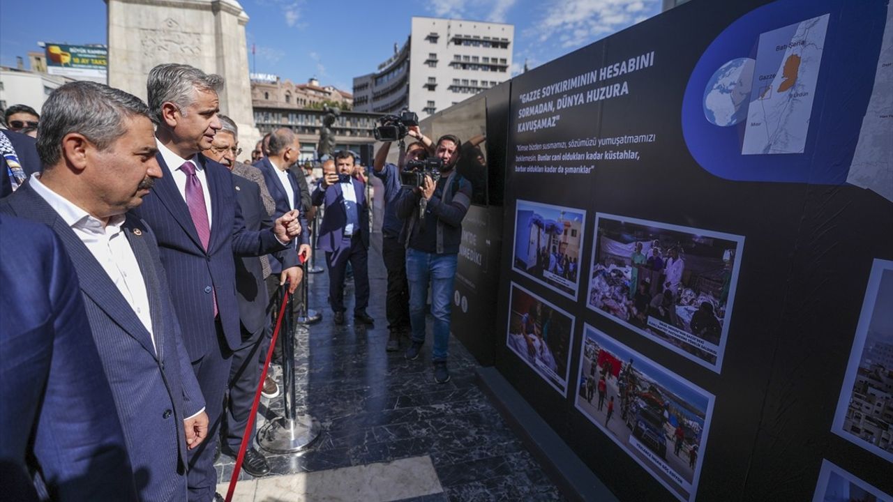 AK Parti'den Gazze Soykırımı Sergisi