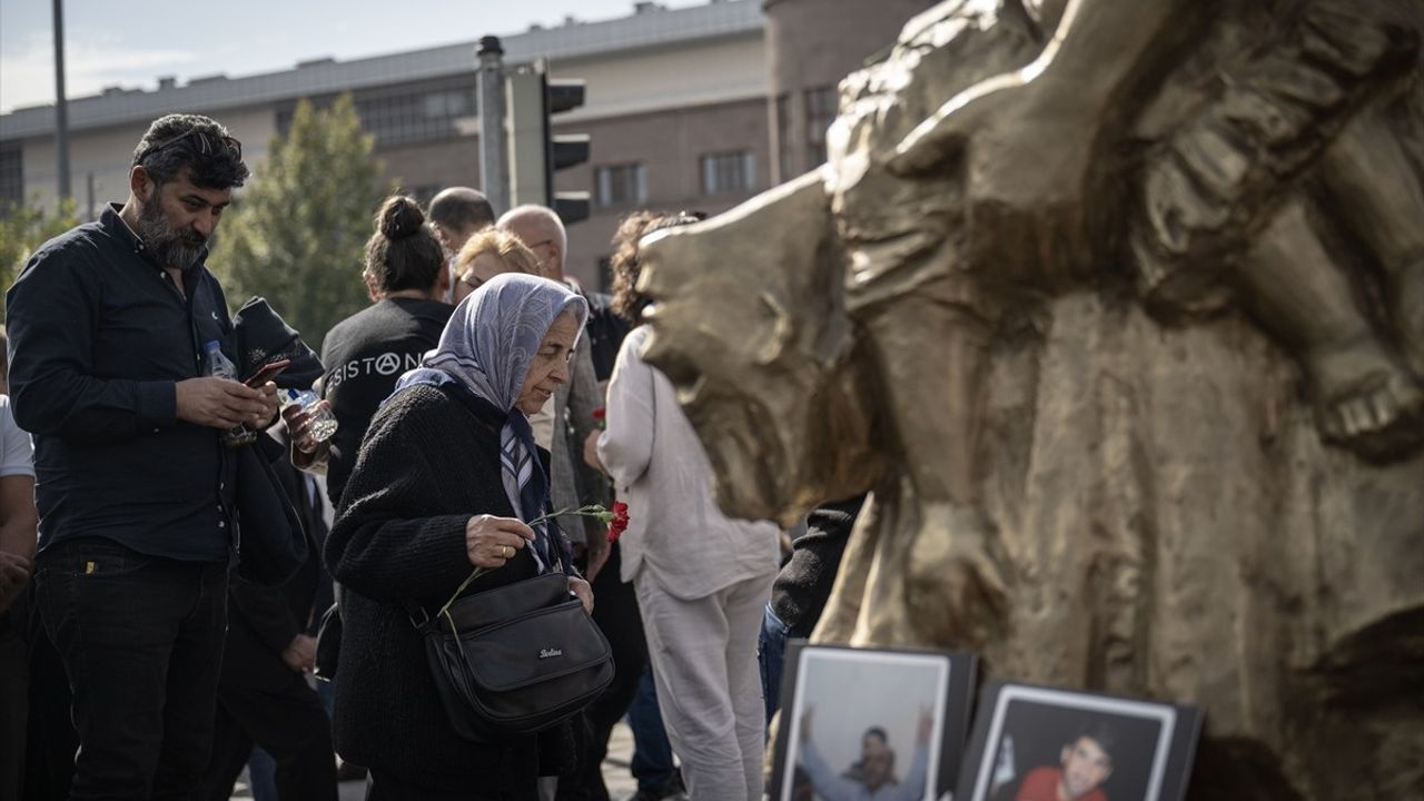 Ankara Gar Saldırısında Kaybedilenler Anıldı