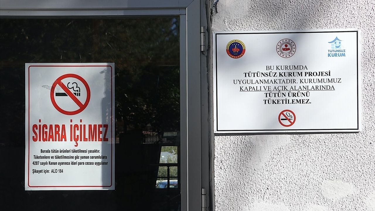 Bayburt'ta Tütünsüz Kurum Projesi ile Pasif İçicilikle Mücadele