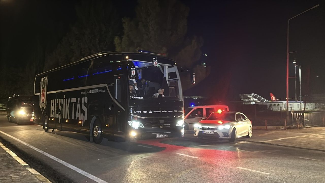 Beşiktaş, Gaziantep'e Ulaştı