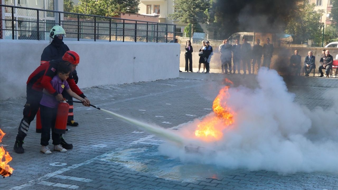 Çankırı'da Afet Tatbikatı Gerçekleştirildi