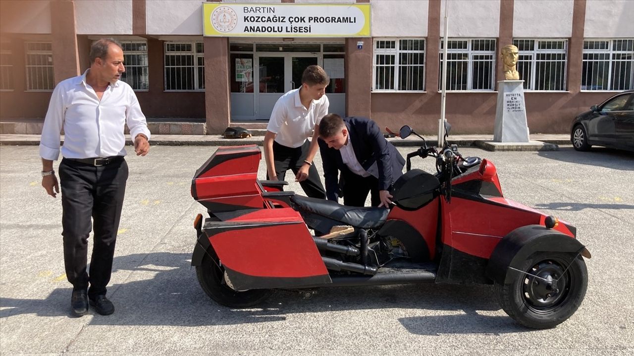 Çevreci Liselilerden Yenilikçi Motosiklet Projesi