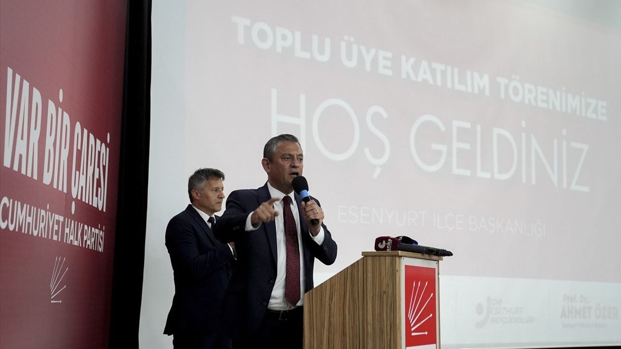 CHP Genel Başkanı Özel: 'CHP, Türkiye'nin Birinci Partisidir'