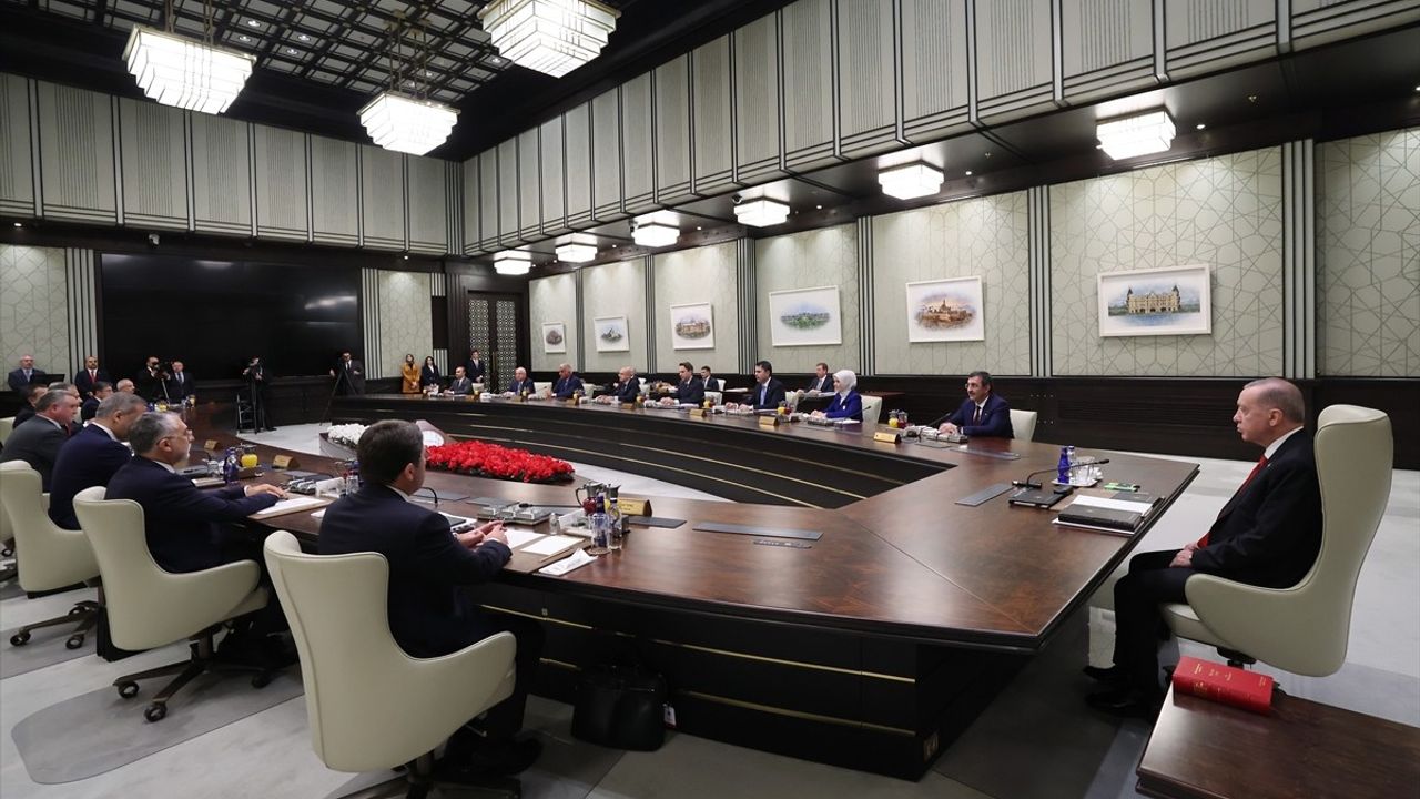 Cumhurbaşkanlığı Kabinesi Toplantısı Gerçekleşti