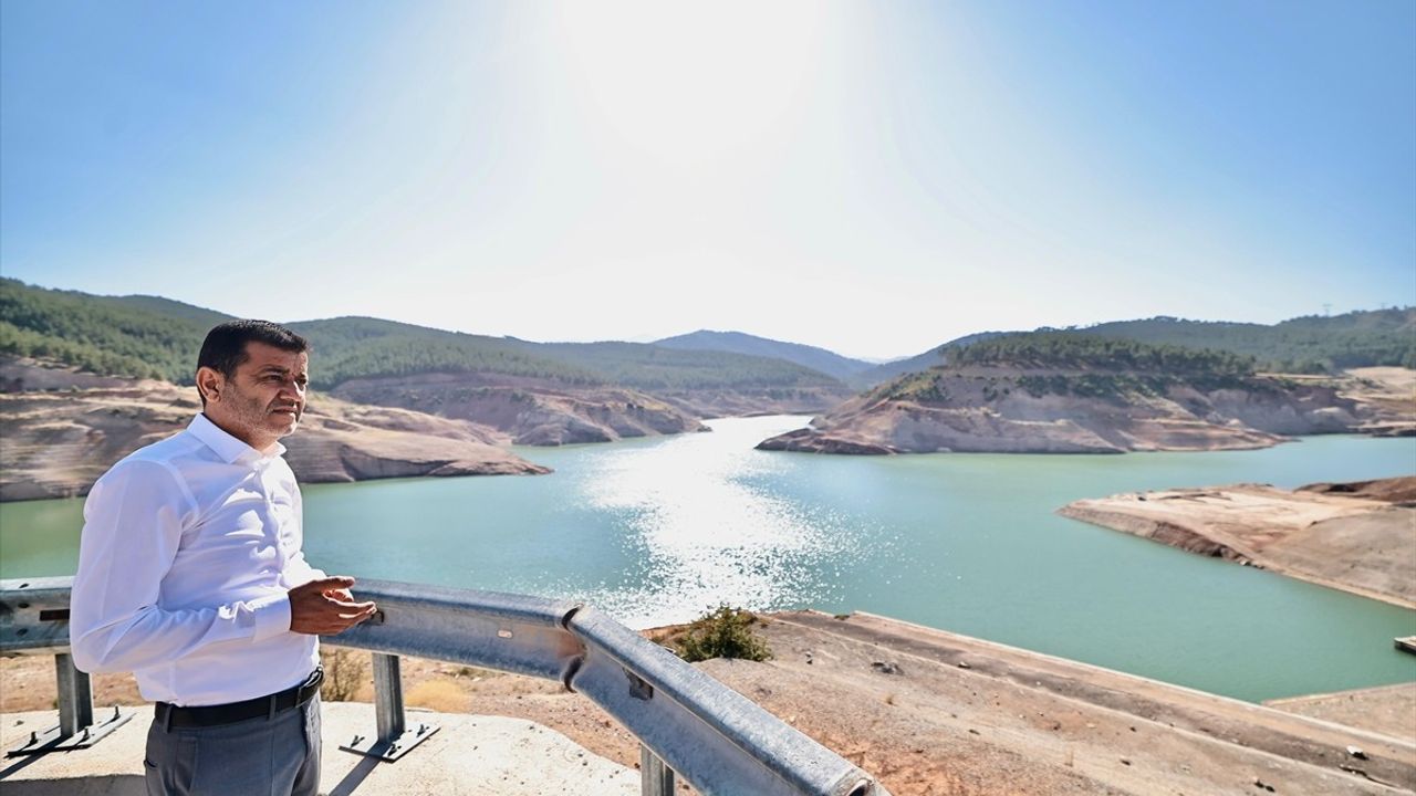 Denizli'de Akbaş Barajı'ndan İçme Suyu Alımı Durduruldu