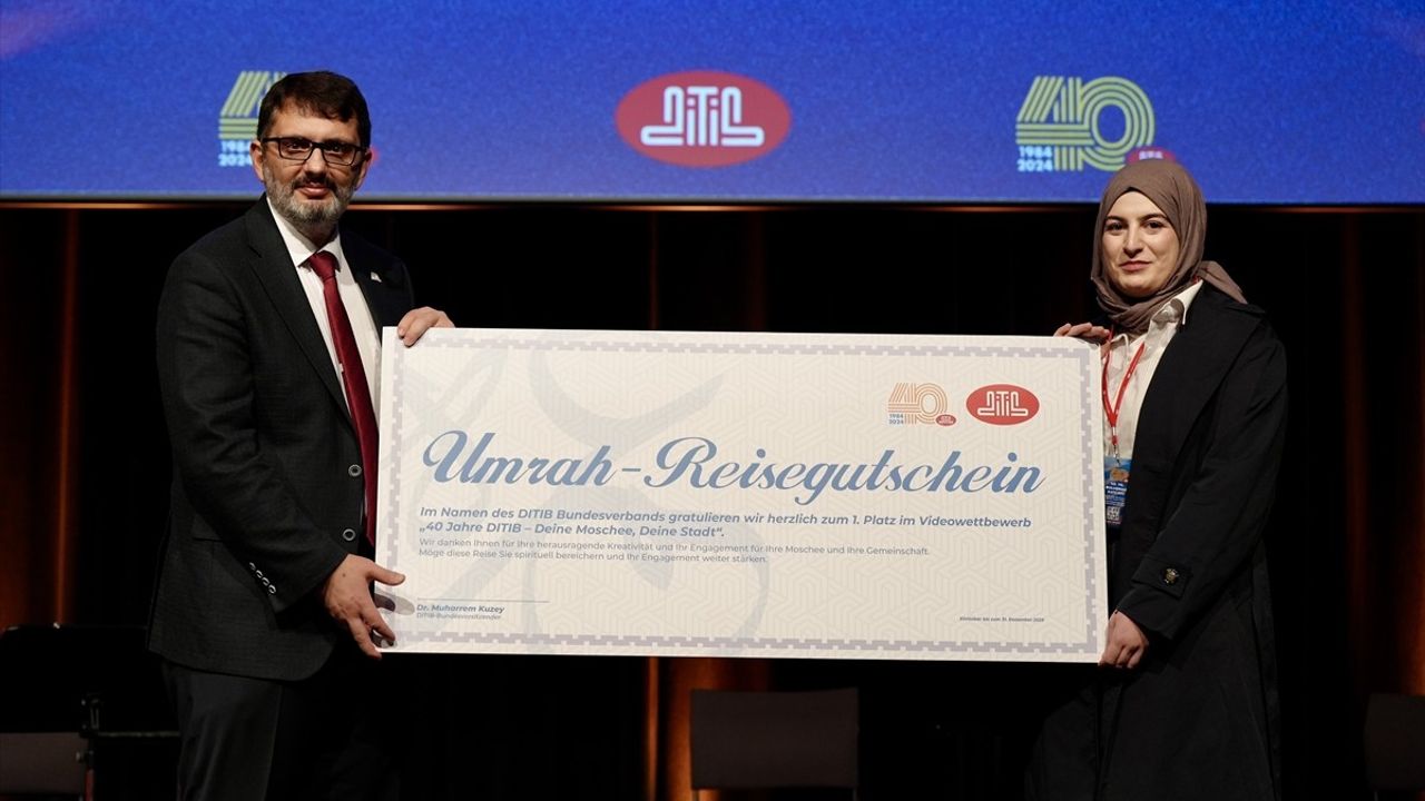 DİTİB 40. Yılını Coşkuyla Kutladı