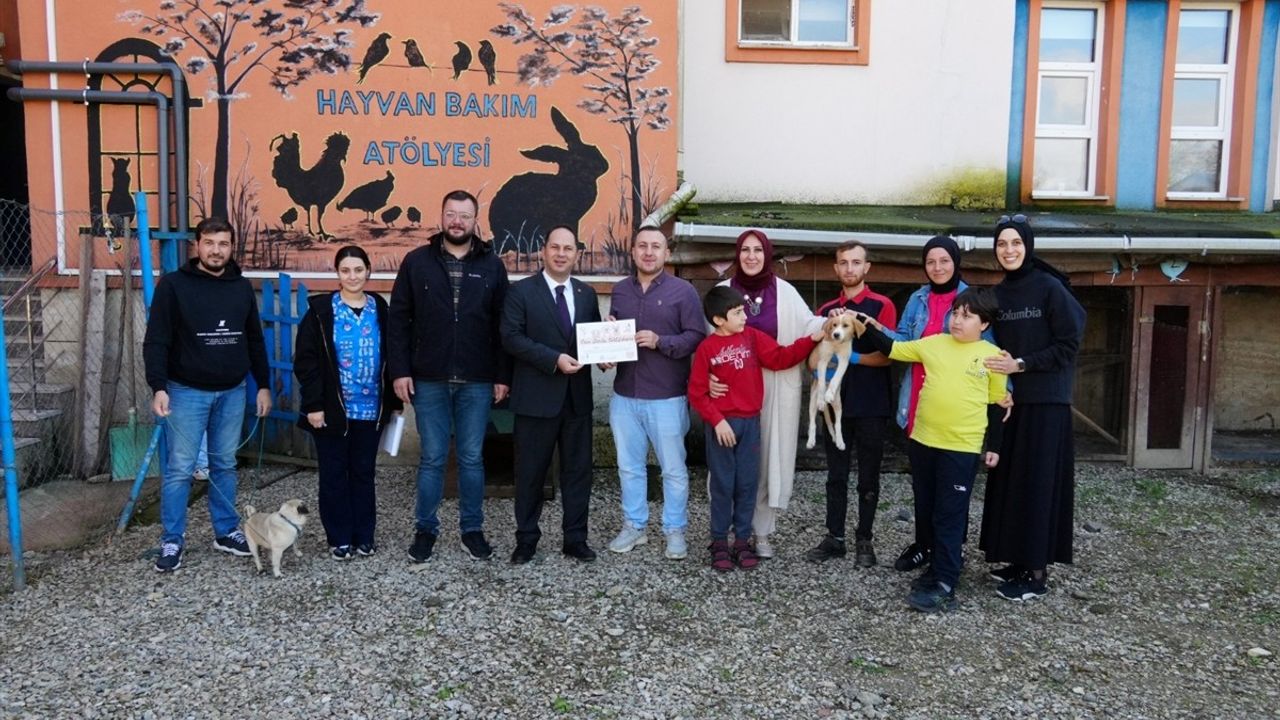 Düzce'deki Engelsiz Yaşam Merkezi Yeni Bir Can Dostu Sahiplendi