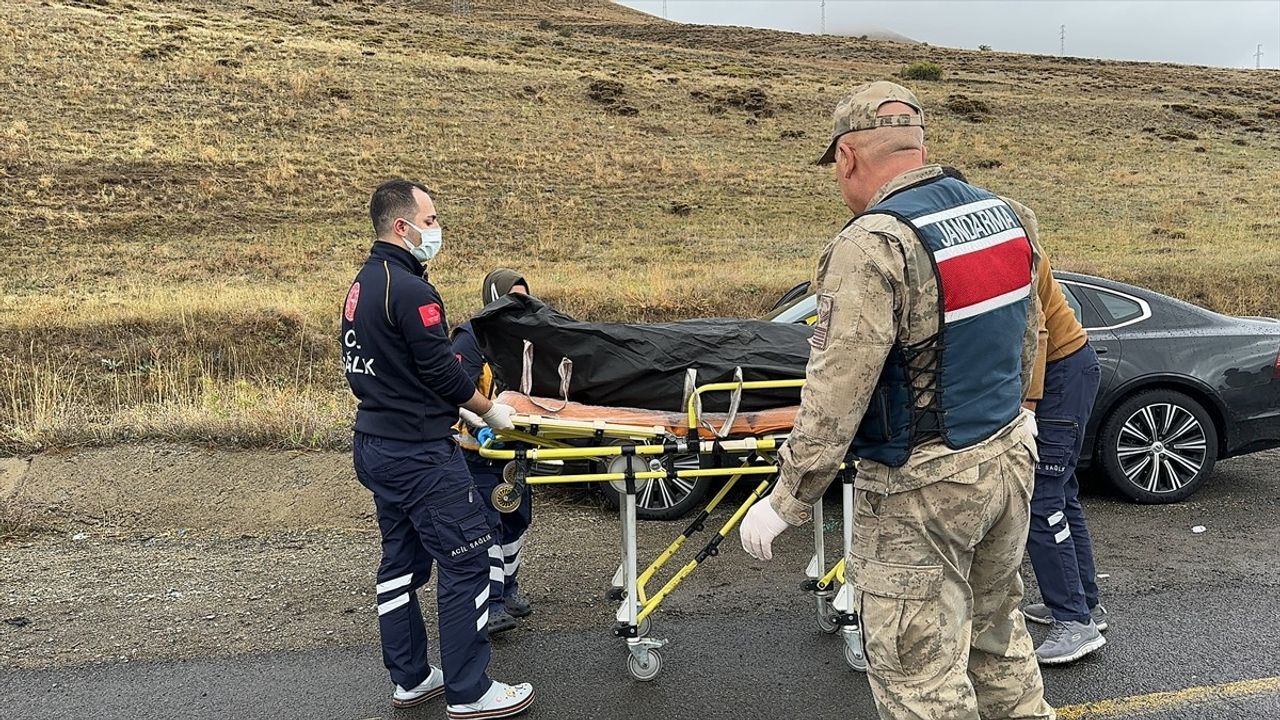 Erzurum'da otomobilde silahla vurulmuş erkek cesedi bulundu